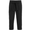 IDO Junior Girls Black Lyocell Trousers