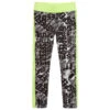 IDO Junior Girls Black & White Leggings