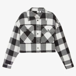 IDO Junior Girls Black & White Shirt