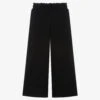 IDO Junior Girls Black Wide Leg Trousers