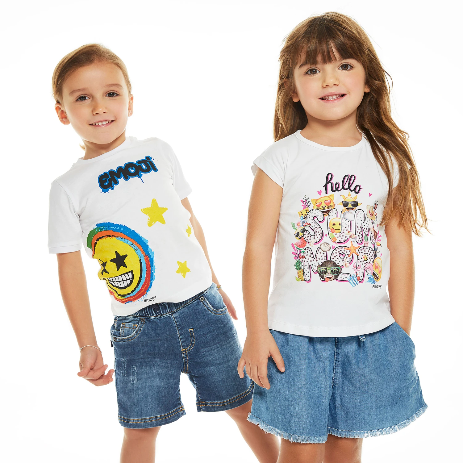 IDO Baby Girls Blue Chambray Shorts 2 IDO Baby Girls Blue Chambray Shorts - Image 2