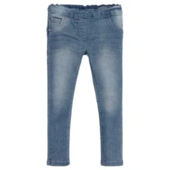 IDO Baby Girls Blue Denim Jeggings