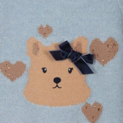 IDO Baby Girls Blue Knitted Sweater -Deals Whimsy Collection Store ido girls blue knitted sweater 475462 4a9ffb320f238ab2c878f98faa9b999983513765