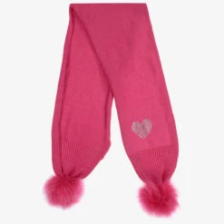 IDO Baby Girls Fuchsia Pink Heart Scarf -Deals Whimsy Collection Store ido girls fuchsia pink heart scarf 413758 6c39bd94f752465bba016ee418c3d206b921f535