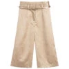 IDO Junior Girls Gold Satin Culottes