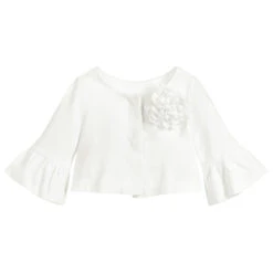 IDO Baby Girls Ivory Cardigan