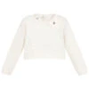 IDO Baby Girls Ivory Fluffy Sweater