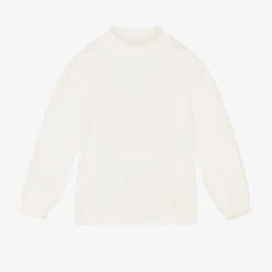 IDO Junior Girls Ivory Viscose Top