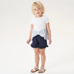 IDO Baby Girls Navy Blue Cotton Shorts -Deals Whimsy Collection Store ido girls navy blue cotton shorts 507610 f8056062f81feebd1d49ebf72def695678d72eaf outfit
