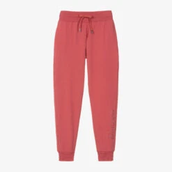 IDO Junior Girls Pink Cotton Joggers