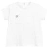 IDO Mini Girls White Cotton T-Shirt