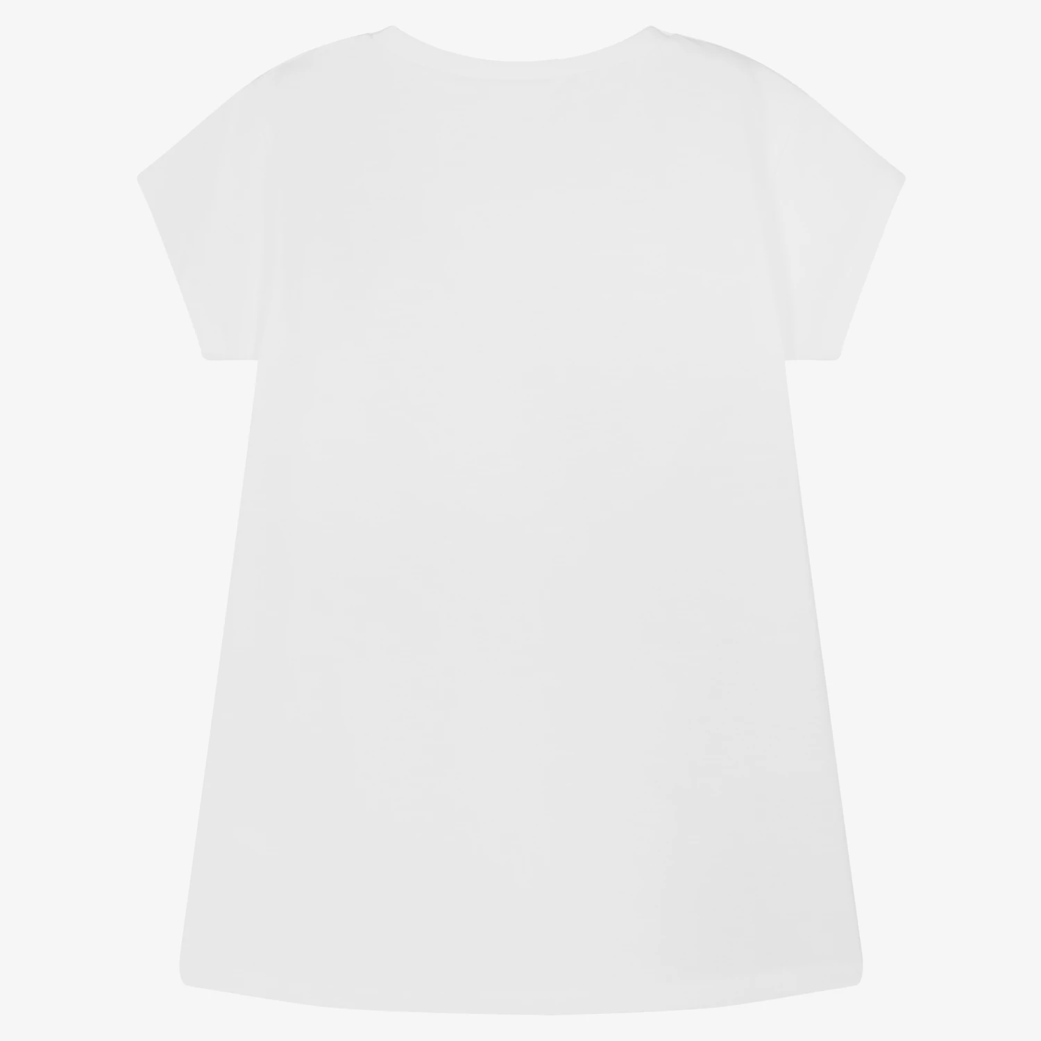 IDO Junior Girls White Cotton T-Shirt 2 IDO Junior Girls White Cotton T-Shirt - Image 2