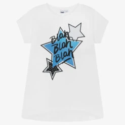 IDO Junior Girls White Cotton T-Shirt