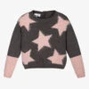 IDO Baby Grey Stars Knitted Sweater