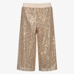 IDO Junior Ivory & Gold Sequin Culottes -Deals Whimsy Collection Store ido ivory gold sequin culottes 413626 7a1ed2fbefeab33143ffe93b4b3f95c1f3bf25db