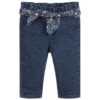 IKKS Girls Blue Denim Jeans & Belt