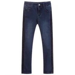 IKKS Girls Blue Skinny Fit Jeans