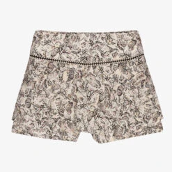 IKKS Girls Ivory Viscose Skort