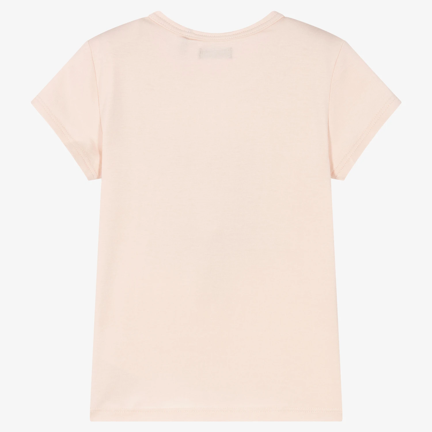 IKKS Girls Pink Skull Print T-Shirt 2 IKKS Girls Pink Skull Print T-Shirt - Image 2