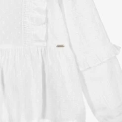 IKKS White Ruffles Cotton Blouse -Deals Whimsy Collection Store ikks white ruffles cotton blouse 400132 9058dabcd3a3fa2dfac17a9eb72064059a6f0e71