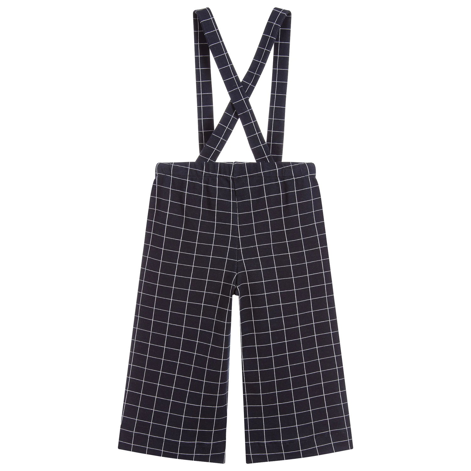 Il Gufo Blue Check Cotton Trousers 2 Il Gufo Blue Check Cotton Trousers - Image 2