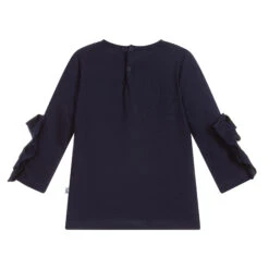 Il Gufo Blue Cotton Ruffle T-Shirt -Deals Whimsy Collection Store il gufo blue cotton ruffle t shirt 289713 44c00650baf343cdd9d88151577b38108d25ed70