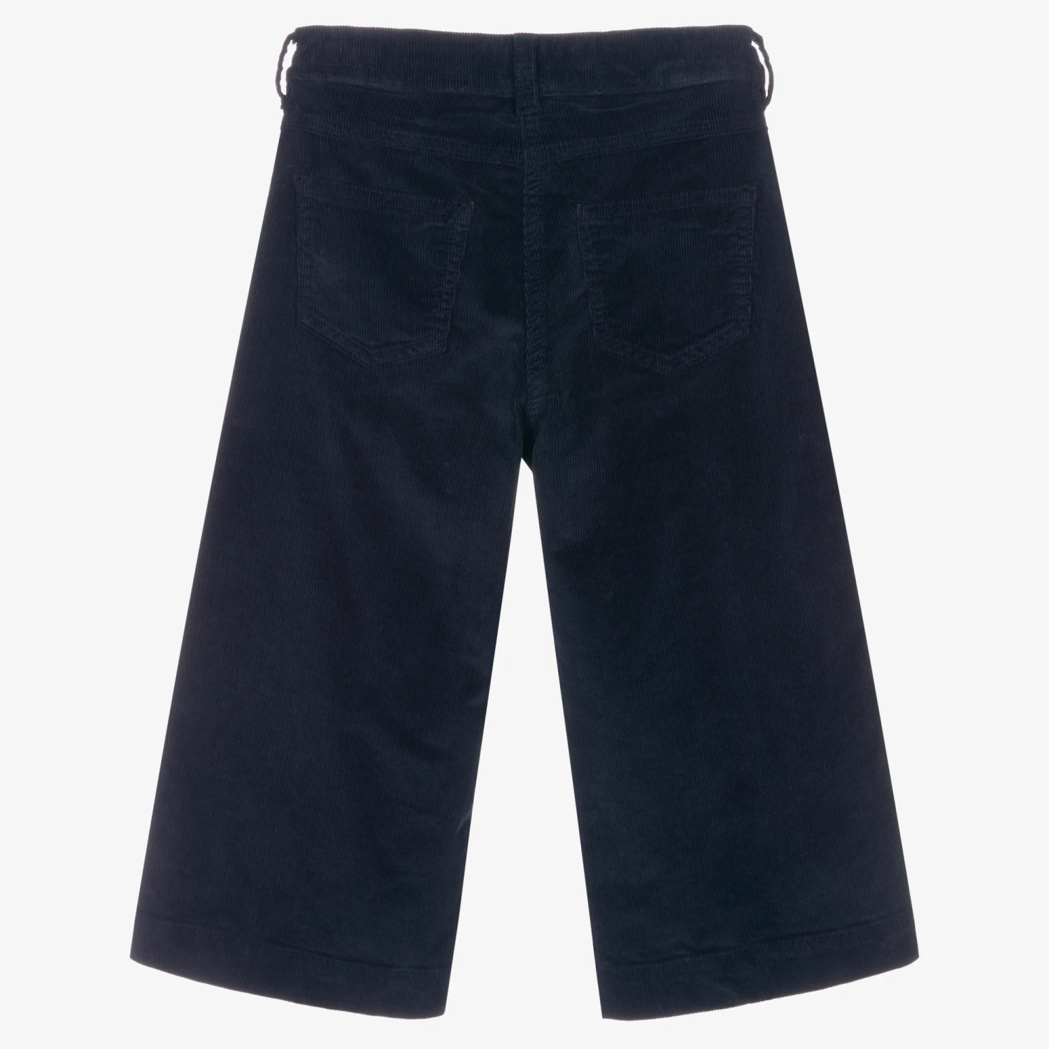 Il Gufo Girls Blue Corduroy Culottes 3 Il Gufo Girls Blue Corduroy Culottes - Image 3