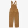 Il Gufo Girls Brown Corduroy Dungarees