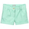 Il Gufo Girls Green Cotton Shorts