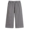 Il Gufo Girls Grey Cotton Culottes