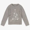 Il Gufo Girls Grey Wool Sweater
