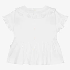Il Gufo Girls Ivory Cotton Blouse -Deals Whimsy Collection Store il gufo girls ivory cotton blouse 505377 983ed32c384508a6097f99e552c70807b6c6ff64