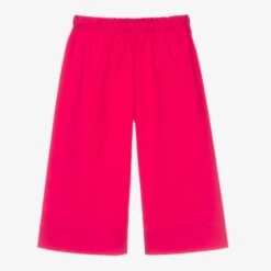 Il Gufo Girls Pink Cotton Culottes