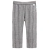 Il Gufo Grey & Black Striped Trousers