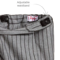 Il Gufo Grey & Black Striped Trousers -Deals Whimsy Collection Store il gufo grey black striped trousers 268720 74a23ff1cb7a78e38498d1d4b0d5dc358763ed08
