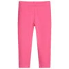Il Gufo Pink Cotton Leggings