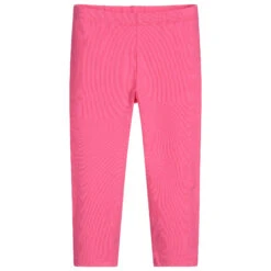 Il Gufo Pink Cotton Leggings