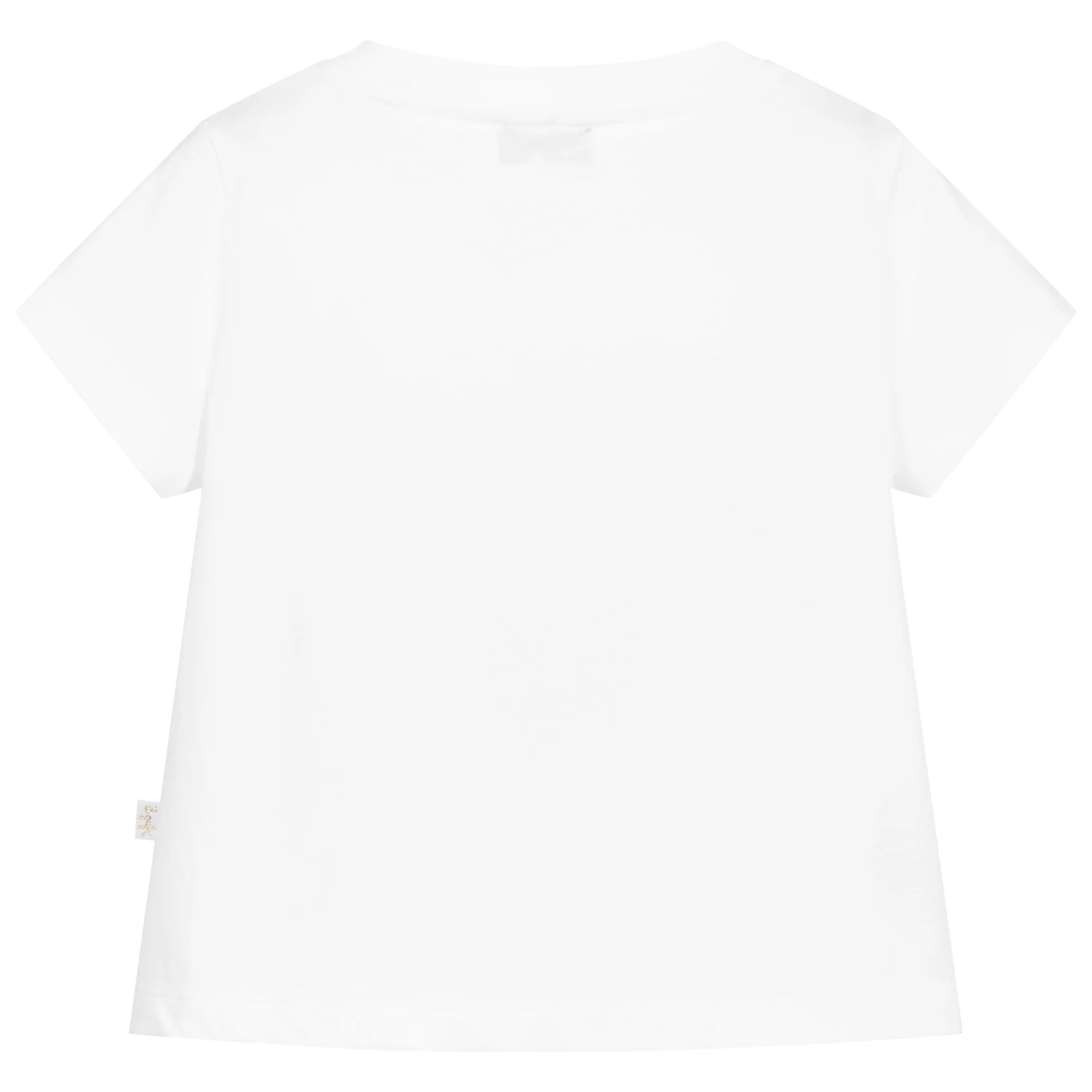 Il Gufo White Cotton Parrot T-Shirt 2 Il Gufo White Cotton Parrot T-Shirt - Image 2