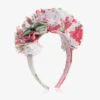 Irpa White & Pink Floral Hairband