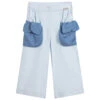 Jessie And James London Girls Blue Trousers