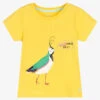 Joules Girls Yellow Bird T-Shirt