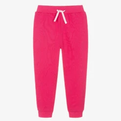 Joyday Girls Pink Cotton Joggers