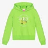 Juicy Couture Girls Green Cotton Hoodie