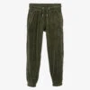 Juicy Couture Girls Green Velour Joggers