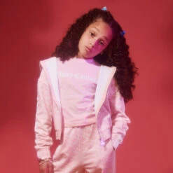 Juicy Couture Girls Pink Zip-Up Hoodie -Deals Whimsy Collection Store juicy couture girls pink zip up hoodie 508868 720a8c36351c82f4fca561769a00d60829d210bd outfit