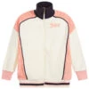 Juicy Couture Ivory & Pink Zip-Up Top