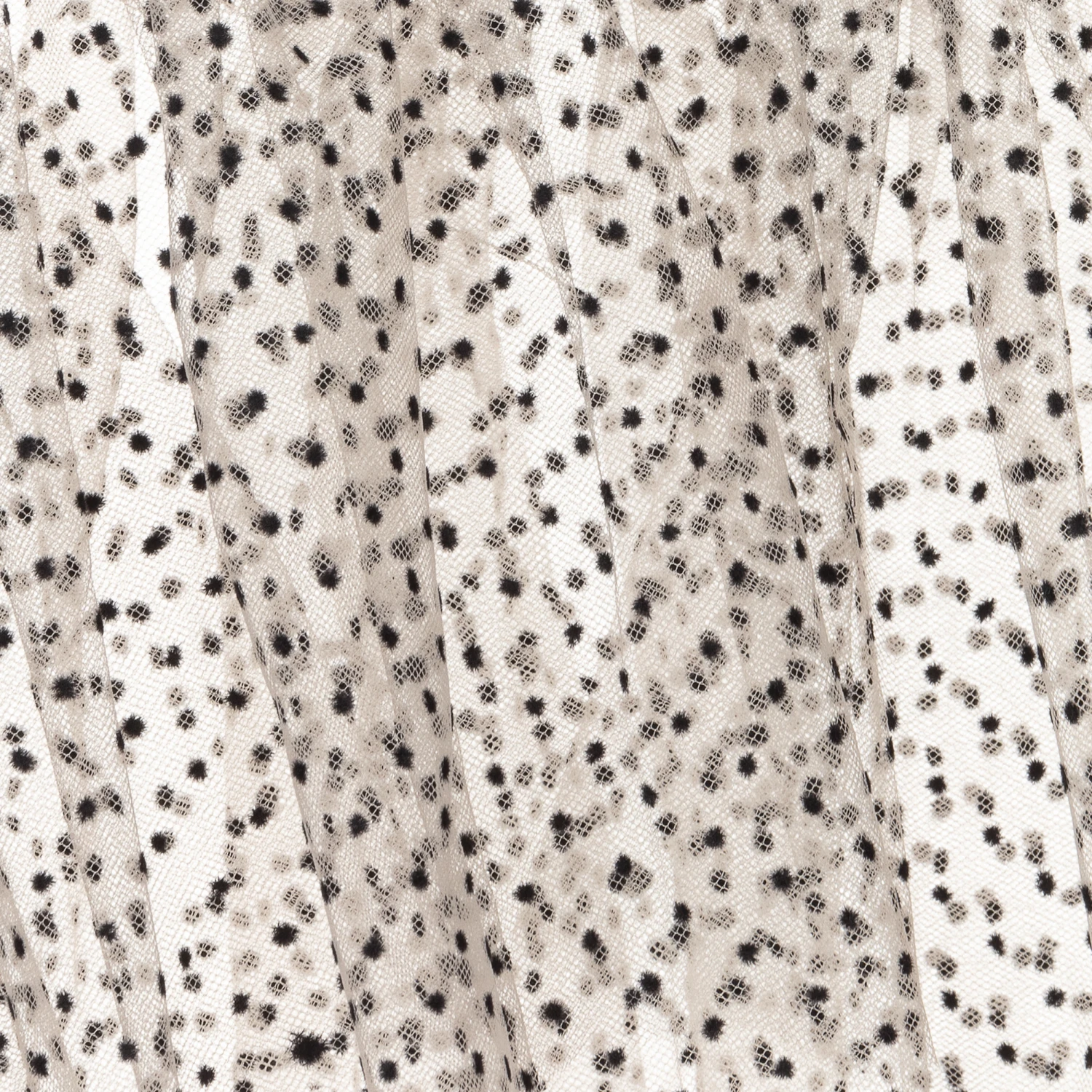 Junona Beige Tulle Polka Dot Blouse 4 Junona Beige Tulle Polka Dot Blouse - Image 4