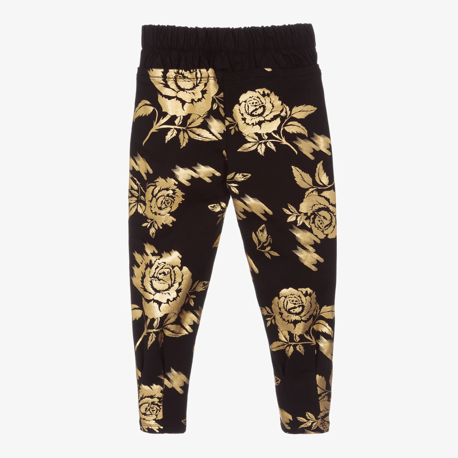 Junona Girls Black & Gold Trousers 3 Junona Girls Black & Gold Trousers - Image 3