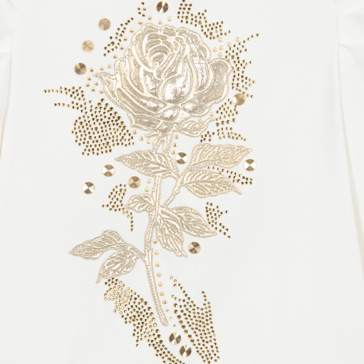 Junona Girls Ivory Cotton Top 3 Junona Girls Ivory Cotton Top - Image 3