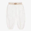 Junona Girls Ivory Lace Trousers